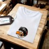 Erkek Ön Baskili T-shirt Plus Model